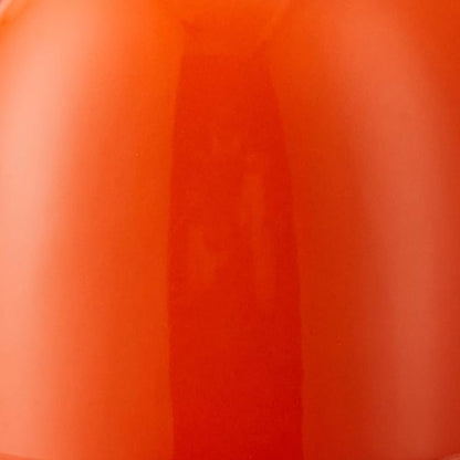 FORLIFE Bell Ceramic Teapot with Basket Infuser, 26-Ounce/770ml, Carrot