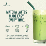 Load image into Gallery viewer, Jade Leaf Organic Matcha Latte Mix - Cafe Style Sweetened Blend - Sweet Matcha Green Tea Powder - 10ct Single Serve Stick Packs