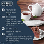 Load image into Gallery viewer, Organic Positively Tea Company, Mint Chocolate Chip, Black Tea, Loose Leaf, 4 Ounce