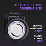 Load image into Gallery viewer, MAVO Manual Coffee Grinder, Phantox Pro Burr Coffee Grinder, Professional 45mm Stainless Steel Grinding Core, Capacity 30g, 120 Clicks Adjustment, Hand Coffee Grinder for Espresso, Pour Over, Black