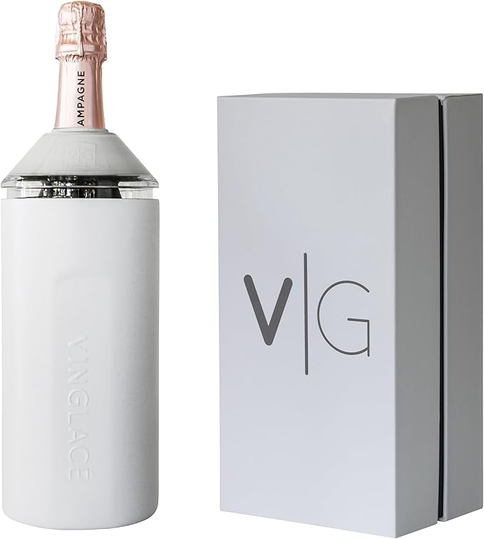 Personalized Vinglacé Wine & Champagne Bottle Chiller - A Unique Customized Gift for Wine Lovers