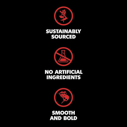 Death Wish Coffee, Espresso Roast Single Serve Coffee Pods - Fair Trade and Organic (50 Count)