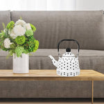 Load image into Gallery viewer, Zerodeko Vintage Enamel Tea Kettle with Handle Portable Water Boiling Kettle for Induction Electric Gas Stoves for Home Office Restaurant Dorm Use
