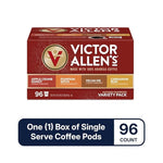 Load image into Gallery viewer, Victor Allen's Coffee Autumn Favorites Coffee Variety Pack (Apple Crumb Donut, Pumpkin Spice, Pecan Pie, Cinnamon Bun), 96 Count, Single Serve Coffee Pods for Keurig K-Cup Brewers