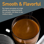 Load image into Gallery viewer, Healthy Bean Decaf Organic Ground Coffee - Low Acid Coffee Grounds for Sensitive Stomach - Medium Roast Blend, USDA Organic, High Antioxidants, Smooth and Rich Flavor, Low Acid Decaf, 11oz