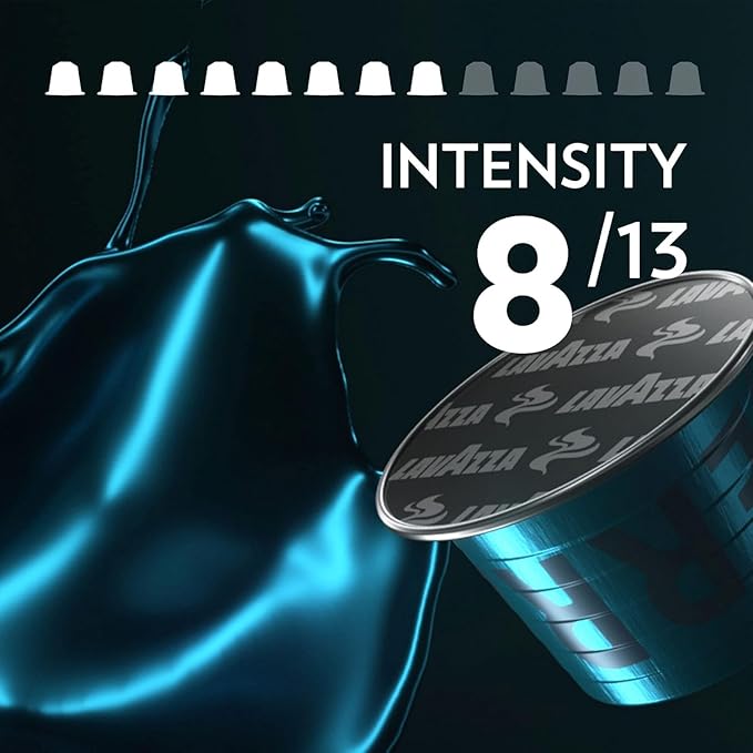 Lavazza TIERRA AMAZONIA USDA ORGANIC Espresso Aluminum Capsules Compatible with Nespresso Original Machines (Pack of 60) ,Value Pack, Medium Roast 100% Arabica, Round & Balanced, notes of chocolate & caramel, Intensity 8 of 13