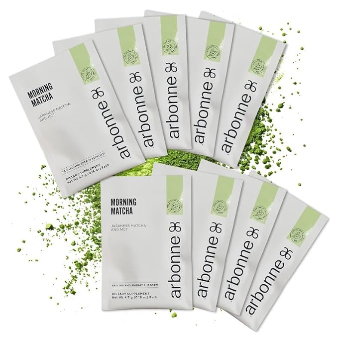 Arbonne Morning Matcha Green Tea Powder – Organic Japanese Matcha Powder with MCT Oil for Sustained Energy, Focus & Antioxidant Support – Vegan, Gluten-Free, Non-GMO – 30 Servings