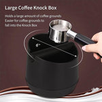 Load image into Gallery viewer, Knock Box 6 Inch Espresso Knock Box Shock-Absorbent Knock Box Espresso with Removable Knock Bar and Non-Slip Base Espresso Machine Accessories for Home/Office