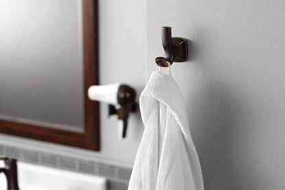 Moen YB5103CH Voss Double Robe Hook, Chrome
