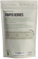 Load image into Gallery viewer, MagJo Naturals, Whole Dried Juniper Berries (1 Lb) Wild-Crafted, Bulk Whole Juniper Berry, herbal infusion, cooking meat, seasoning beef, pork, turkey brine, soups, syrups and tea, wildcrafted