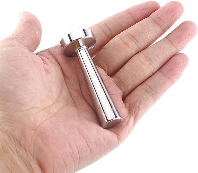 Heavy-duty Espresso Tamper 24mm, Mini Coffee Knock Box, Calibrated Stainless Steel Base, for Capsule Machine, Home/Office