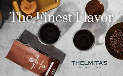 Dark Roast, Honduran Coffee, Whole Bean — Single Origin, Single Estate, Specialty Beans — Intense Flavor with Rich Creamy, Nutty, Smooth Chocolate Notes and Low-Acid — Freshly Roasted, Yearly Harvested