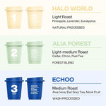 Load image into Gallery viewer, SATURNBIRD Coffee Instant Cold Brew - Light, Medium Roast Variety Pack, 3 Roast Levels (NO.1-3), 100% Arabica, Enjoy Cold/Hot, 24 Single Serves Perfect for Iced Coffee