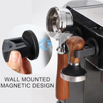 Load image into Gallery viewer, Wall Mounted Magnetic Hand Tamper Holder,Portafilter Organizer Fit for Storage 51, 54, 58MM Espresso Tamper,Portafilter,Espresso Coffee Stirrer,1Pieces