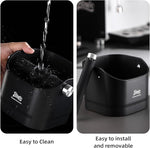 Load image into Gallery viewer, Espresso Knock Box - Bincoo Espresso Machine Knock Box/Espresso Grounds Knock Box, Barista Style Coffee Knock Box for Grounds with Removable Shock-Absorbent Knock Bar and Anti-Slip Base. (yellow)