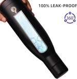 Load image into Gallery viewer, BJPKPK Insulated Water Bottle 12oz Small Stainless Steel Water Bottles Reusable Metal Thermal Keep Cold and Hot,Midnight Black