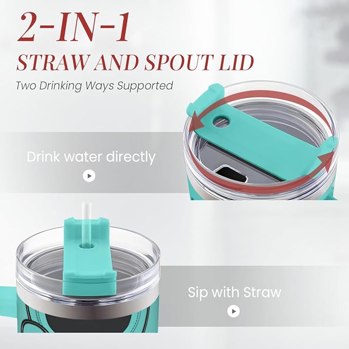 Nurse Gifts 40oz Stainless Steel Insulated Tumbler - Coffee Cup for Nurses Week, Appreciation Gifts