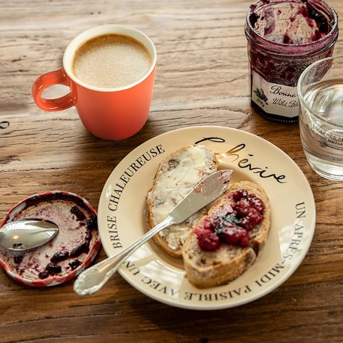 homEdge Mini Porcelain Espresso Cup, 4 Ounces / 120 ml Tiny Ceramic Coffee Mugs Demitasse for Espresso, Tea- Set of 6, Orange