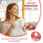 Load image into Gallery viewer, Organic Ashwagandha Tea Pods for Keurig with Ginger, Licorice, Organic Hibiscus Sabdariffa, Rosehip, &amp; Lime - Decaf Herbal Tea - Energizing Tea by Teavity (24 Tea Pods)