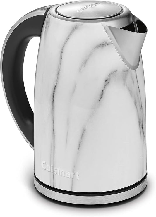 Cuisinart Electric Cordless 1.7-Liter Tea Kettle, Marble, JK17-MTG