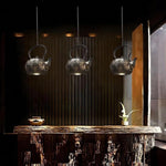 Load image into Gallery viewer, Chinese Retro Tea Kettle Pendant Light Handmade Craft Ceiling Mount 9 Inch for Dining Room Bar Bedroom 3000k