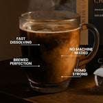 Load image into Gallery viewer, Luxury Instant Espresso - 160mg Caffeine, Hot or Iced Instant Coffees, Cold Brew Coffee, Double Shot Espresso, 12 Counts, 100% Arabica, Surgar Free, No Additives - Original Diamond Brew