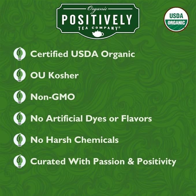 Organic Positively Tea Company, Irish Breakfast Black Tea, Loose Leaf, 4 Ounce