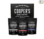 Load image into Gallery viewer, Bourbon Barrel Aged Coffee Whole Bean Set, Single Origin Sumatra Whiskey, Ethiopian Rye, Rwanda Rum Roasted Coffee Beans (Whole Bean, 4 Ounce (Pack of 3))