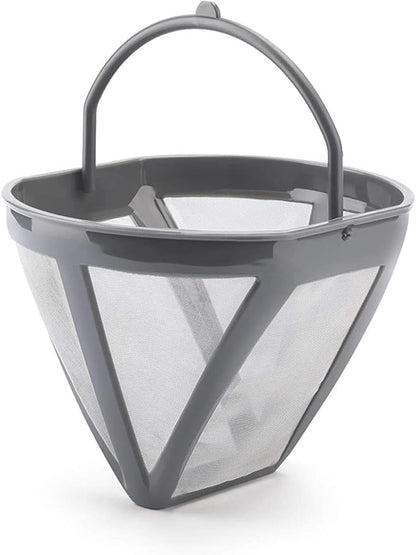 Smeg 50's Retro Style Aesthetic Drip Coffee Machine with 10 Cup Glass Carafe, Auto Start Feature, Keep Warm Plate, and Two Coffee Strength Settings (Pink)