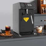 Load image into Gallery viewer, 8L/2.1Gal Commercial Steam Milk Frother, 1300W 110V Steam Milk Foam Machine with LED Display, Electric Coffee Foam Maker Frothing Machine for Bars, Cafes, Heating Drinks