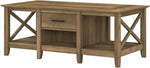 Load image into Gallery viewer, Bush Furniture Key West Coffee Table with Storage in Reclaimed Pine