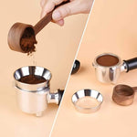 Load image into Gallery viewer, Stainless Steel Espresso Dosing Funnel Compatible with 51mm Portafilter