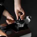 Load image into Gallery viewer, MHW-3BOMBER Espresso Coffee Tamper 51mm with Three Spring Loaded Calibrated Espresso Tamper 30lbs Tamper for Espresso Machine with Sound Feedback T6182T-OS