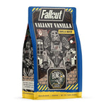 Load image into Gallery viewer, Bones Coffee Company Fallout Valiant Vanilla, Vanilla Wafer Flavored Coffee, Medium Roast Low Acid Arabica Beans Compatible with Auto drip and French Press Coffee Maker, 12 Oz Ground