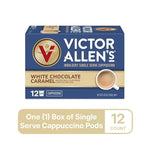 Load image into Gallery viewer, Victor Allen's Coffee White Chocolate Caramel Cappuccino, 12 Count, Single Serve Coffee Pods for Keurig K-Cup Brewers