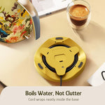 Load image into Gallery viewer, Hazel Quinn X Eduardo Recife Collaboration Electric Kettle - 1.7 Liters (57oz) Stainless Steel Water Kettle, BPA-Free Interior, 1200W Fast Boiling, Cordless, Automatic Shut Off - Floral Printed