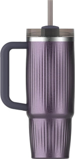 Load image into Gallery viewer, STANLEY Quencher H2.0 Tumbler with Handle and Straw 30 oz | Flowstate 3-Position Lid | Cup Holder Compatible for Travel | Insulated Stainless Steel Cup | BPA-Free | Fluted Wisteria Shine