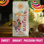 Load image into Gallery viewer, Mayorga Organic Coffee 5lb Buenos Dias - Light Roast Whole Bean Coffee Specialty Grade, 100% Arabica, Slow Roasted, Citrusy and Sweet Flavor with Low Acidity - USDA Organic, Non-GMO, Kosher