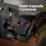 Load image into Gallery viewer, Espresso Machine with Integrated Automatic Milk Frother - Single-Serve Coffee Maker Capsule Compatible, One Touch Latte &amp; Cappuccino, Single or Double Shot Espresso Maker