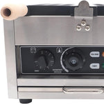 Load image into Gallery viewer, 1.4kw Waffle Stick Making Machine, 14.8x12.9x8.8in Electric Waffles Making Machine, Desktop Stainless Steel Waffle Making Machine with 6 Waffles, 122-572℉, Dual Separate Knobs, Timer(0-5min)