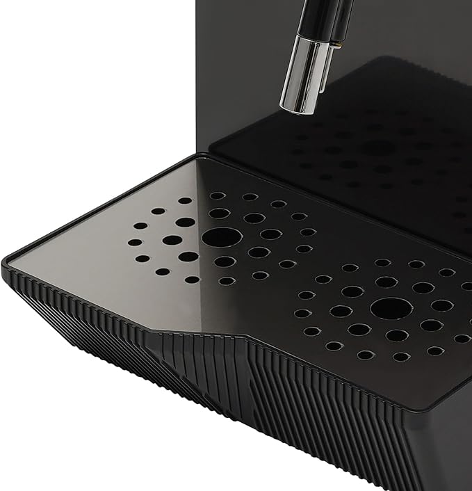 12L Hot Water Boiler,Full-Automatic Steam Boiling Water Frothing Machine,Commercial Milk Frother,Electric Steam Milk Foam Maker with LCD Display for Cafe Coffee Tea Shop (12L Black)