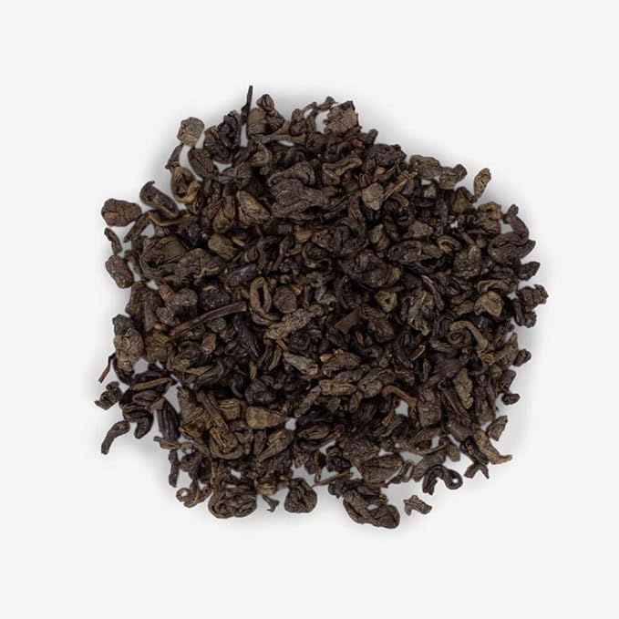 Ahmad Tea Green Tea, Gunpowder Loose Leaf, 500g - Caffeinated & Sugar Free