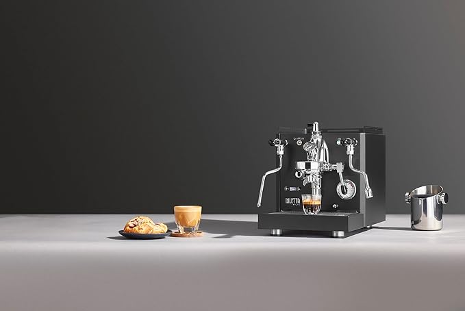 Diletta Alto Espresso Machine with Flow Control | Dual Boiler | PID | Shot Timer | Adjustable OPV | (Black)