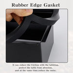 Load image into Gallery viewer, Stainless Steel Coffee Ground Knock Box Chute, Built-in Desktop Waste Bucket, Bottomless Knocking Residue Box