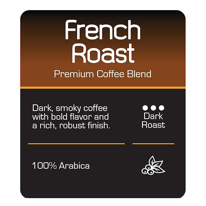 Roast Ridge Single Serve Coffee Pods for Keurig K-Cup Brewers, French Roast, Dark Roast, 100 Count