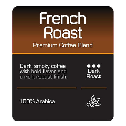 Roast Ridge Single Serve Coffee Pods for Keurig K-Cup Brewers, French Roast, Dark Roast, 100 Count