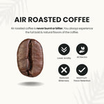 Load image into Gallery viewer, Canopy Point Coffee Dark Roast | 5lb Bulk Ground Coffee for smooth Cold Brew, French Press, Moka Pot, Pour Over | Non-Toxic Air Roasted French Roast (Ground, 5lbs)