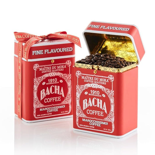 Bacha Coffee | Marocchissimo! Fine Flavoured Signature Nomad Collection, 100% Arabica Specialty Coffee, Whole Beans, Medium Roast, 250g