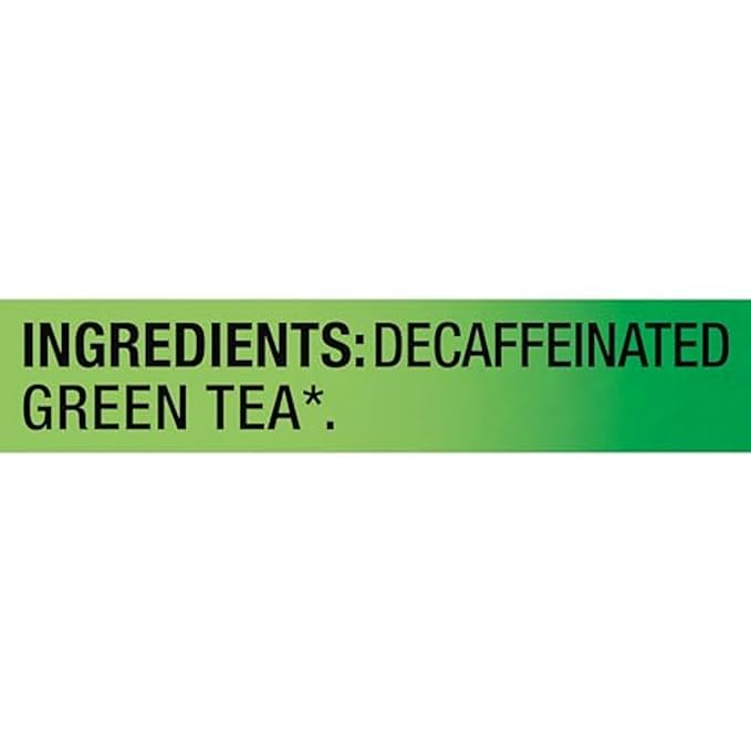 Lipton Decaf Green Tea Bags, Unsweetened Iced or Hot Tea Bags, 240 Total Tea Bags (40ct - Pack of 6)