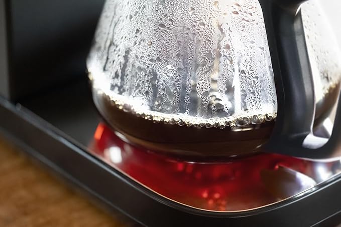 Tiger Hybrid Automatic Coffee Maker - Pour Over Coffee Maker & Immersion Brewing Coffee Machine, Innovative Design for Outstanding Brew, Black